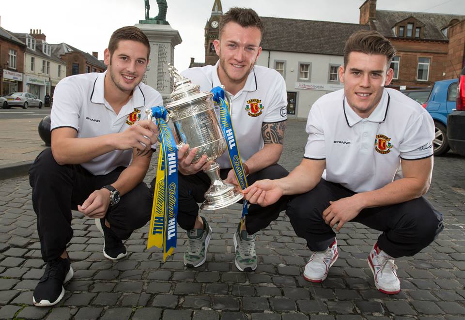 Josh Todd, Alex Mitchell, Steven Black, Scottish Cup