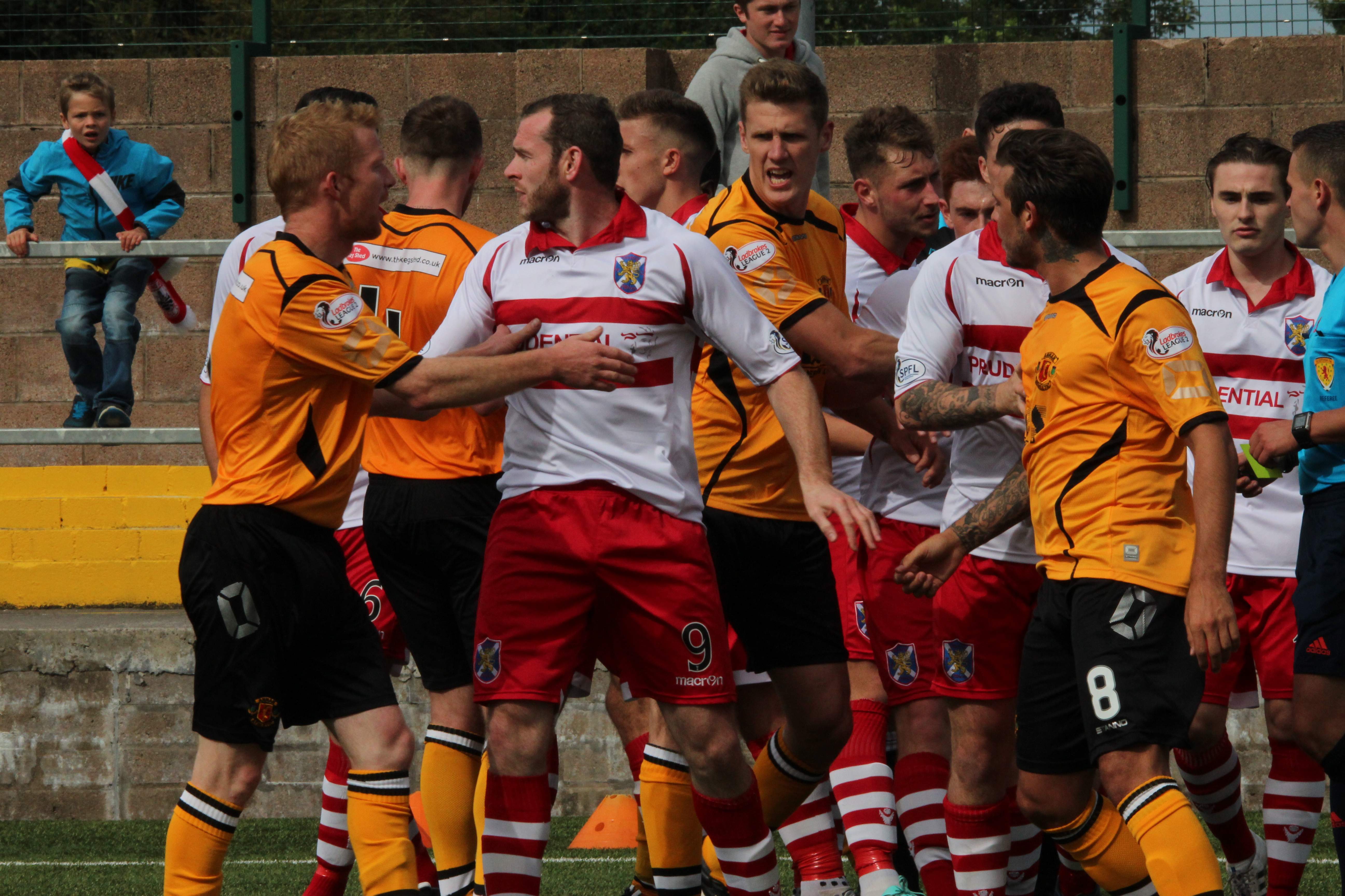 Players, Stirling Albion. 15.08.2015